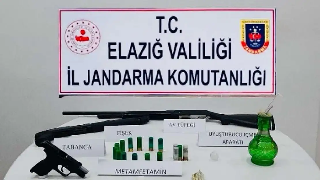 Elazığ'da uyuşturucu taciri yakalandı