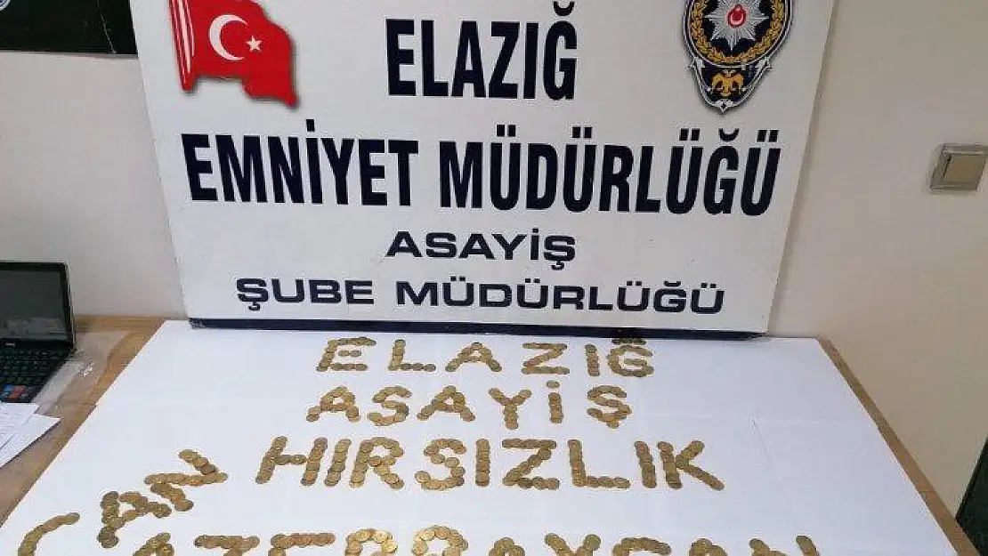 Elazığ'da yüzlerce sahte altın ele geçirildi, 4 şüpheli yakalandı