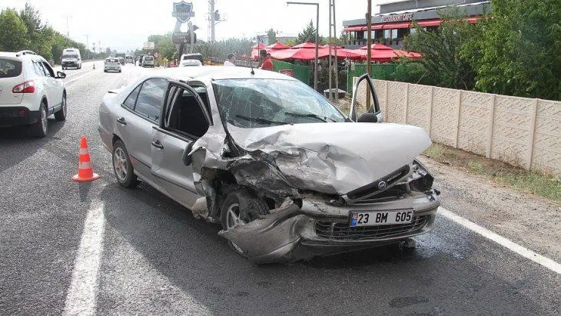 Elazığ'da zincirleme trafik kazası