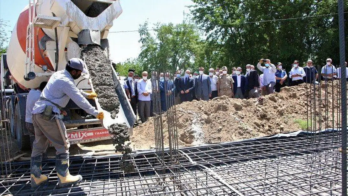 Elazığ Derviş Ali Camii'nin temeli atıldı