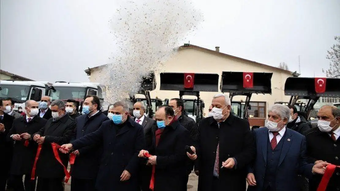 Elazığ İl Özel İdaresi araç filosuna 28 yeni araç kattı
