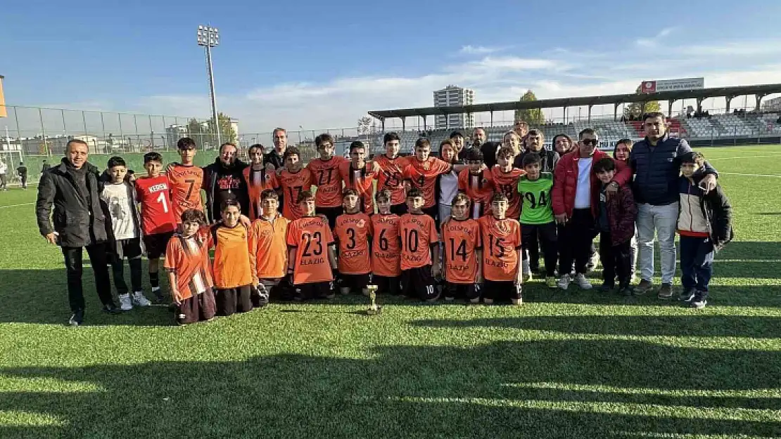 Elazığ U14 Ligi'nde şampiyon Yolspor