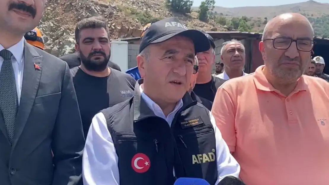 Elazığ Valisi Hatipoğlu: 'Arama kurtarma çalışmaları sürüyor'
