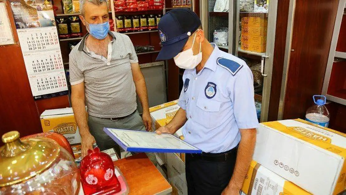 Elazığ zabıtasından yoğun denetim