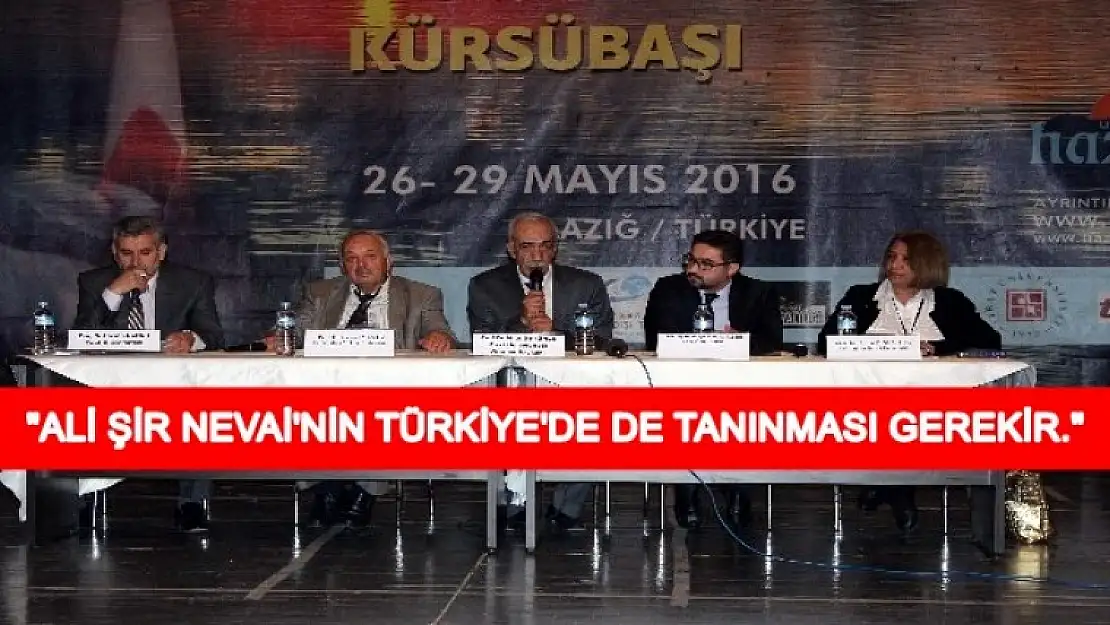 'Ali Şir Nevai ve Türkçe' Konulu Panel