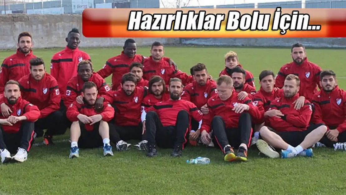 Elazığspor'da Bolu Hazırlıkları...