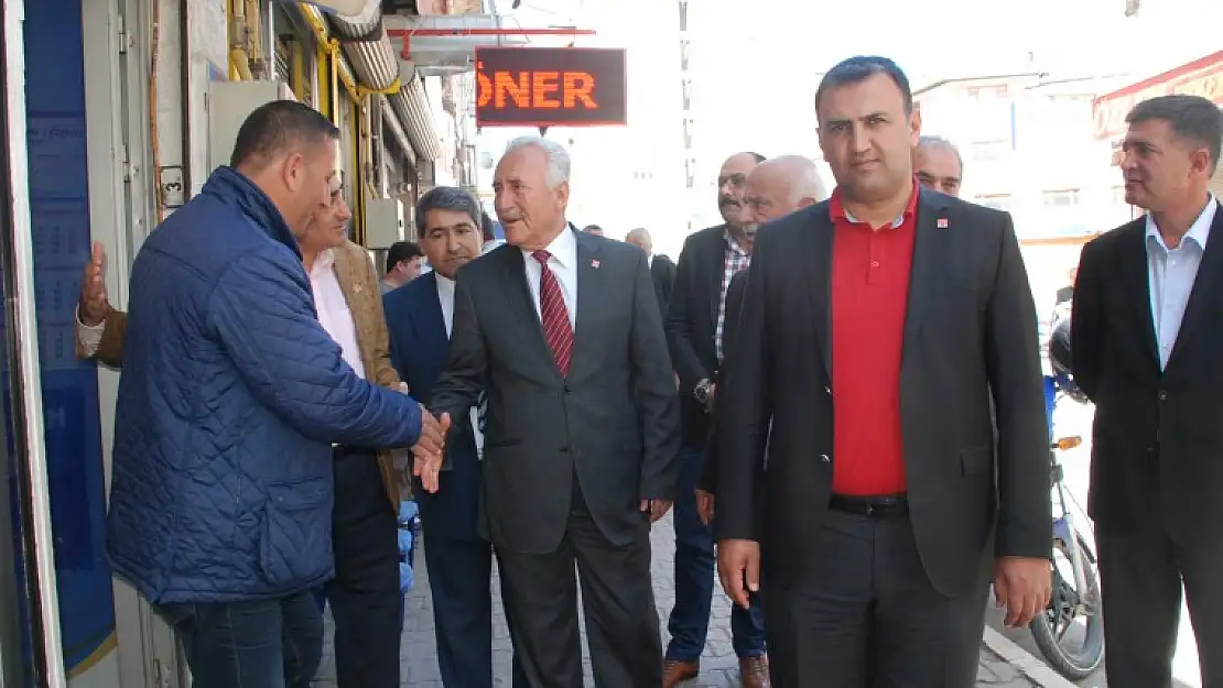 CHP Adayları Esnaf Ziyaretlerinde