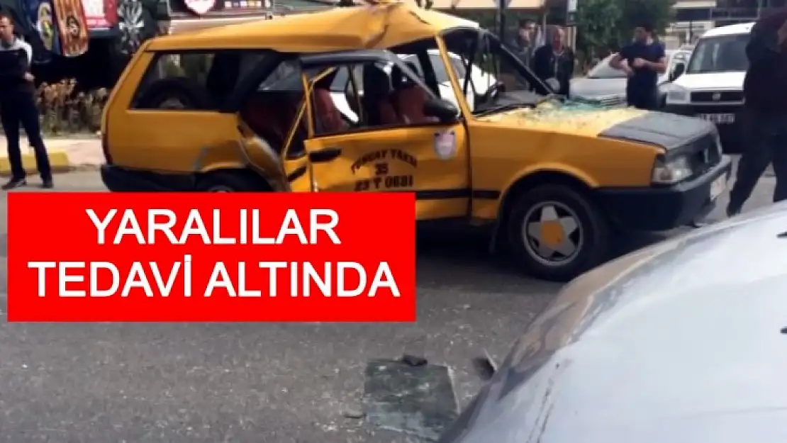 Elazığ'da Trafik Kazası: 2 Yaralı