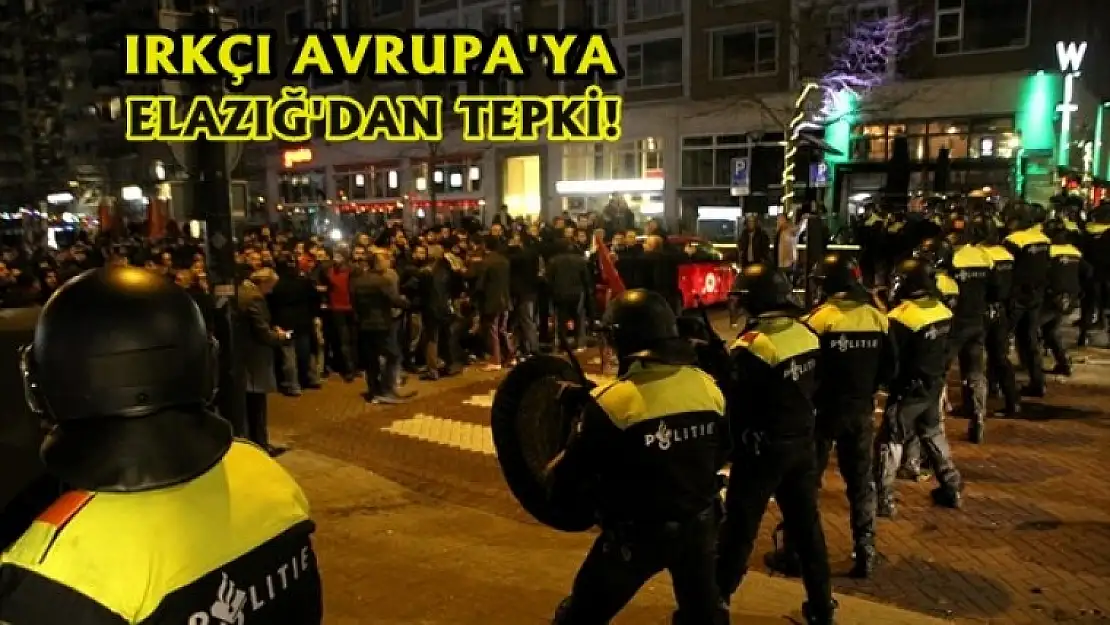 Irkçı Hollanda'ya Kınama