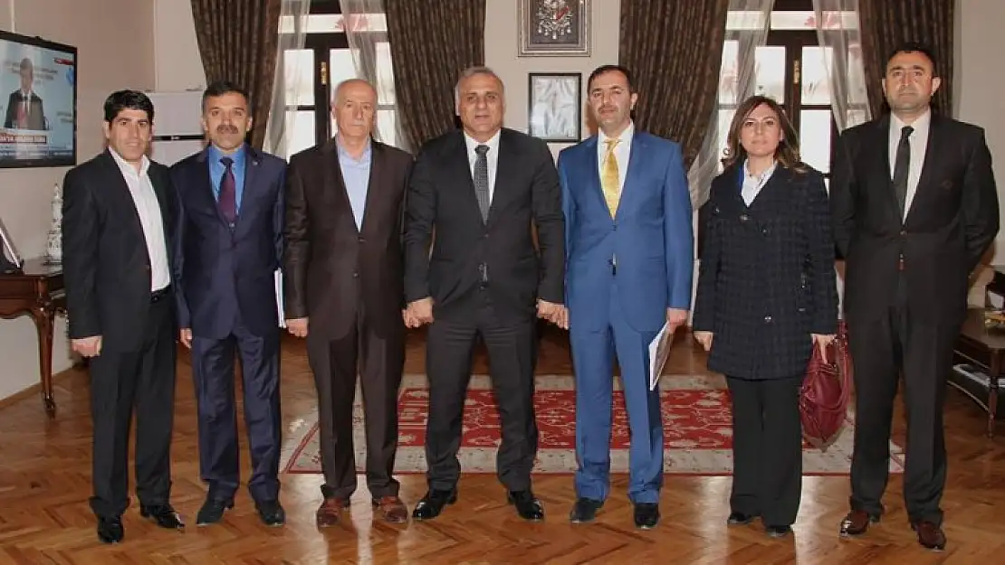 Sağlık Der'den Vali Zorluoğlu Ziyareti