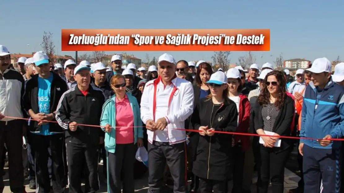 Herkes İçin Sağlık ve Spor Projesi Başladı