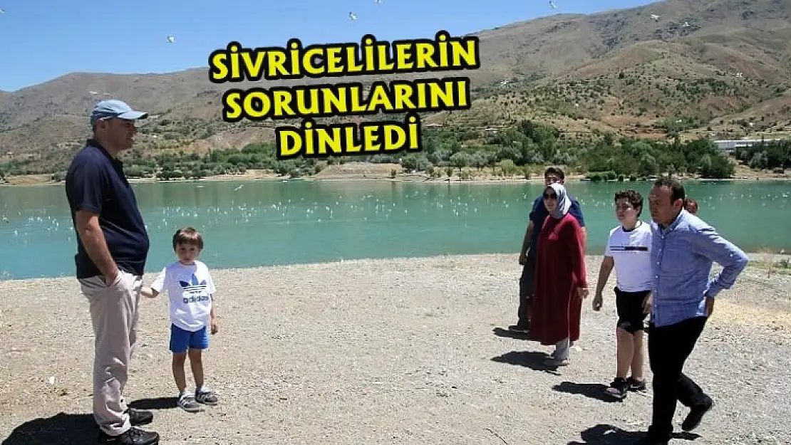 Vali Kaldırım Sivrice'de
