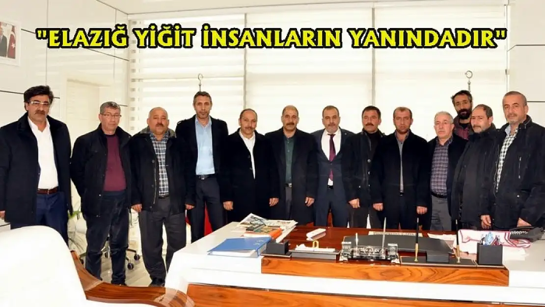 Muhtarlardan Alan'a Ziyaret