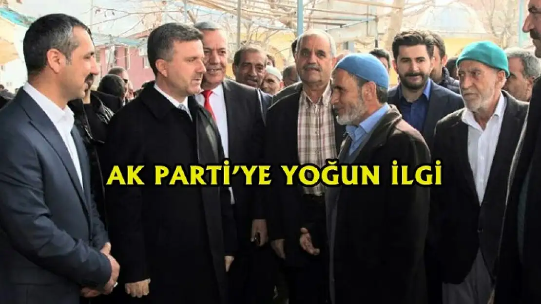 AK Parti Arıcak ve Alacakaya'da