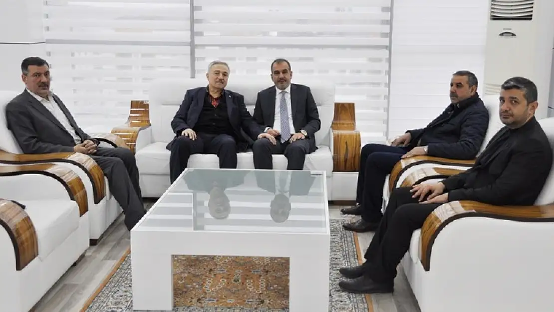 Demirbağ'dan Başkan Alan'a Ziyaret