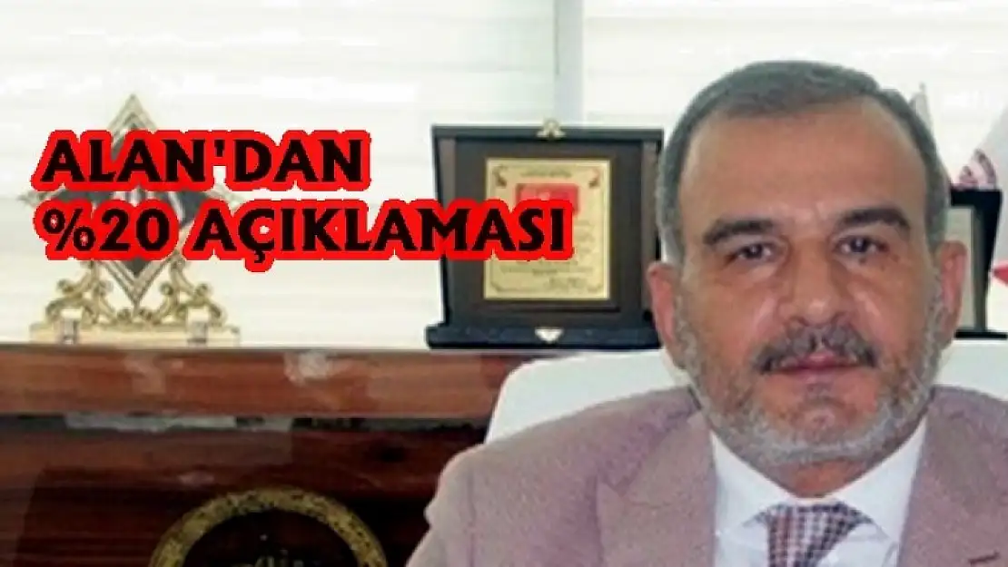 Başkan Alan'dan Açıklama