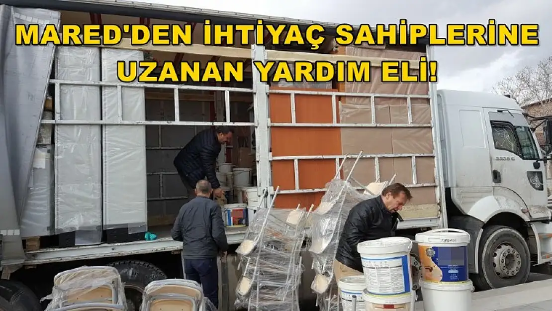 MARED'den İhtiyaç Sahiplerine Yardım
