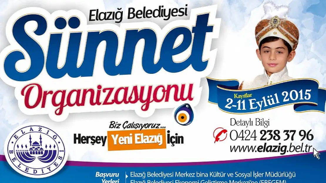 Sünnet Organizasyonu Başvuruları Sürüyor