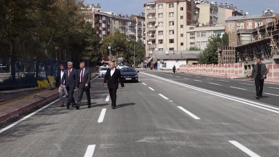 Necdet Doğan Caddesi Altı Şerit Oldu