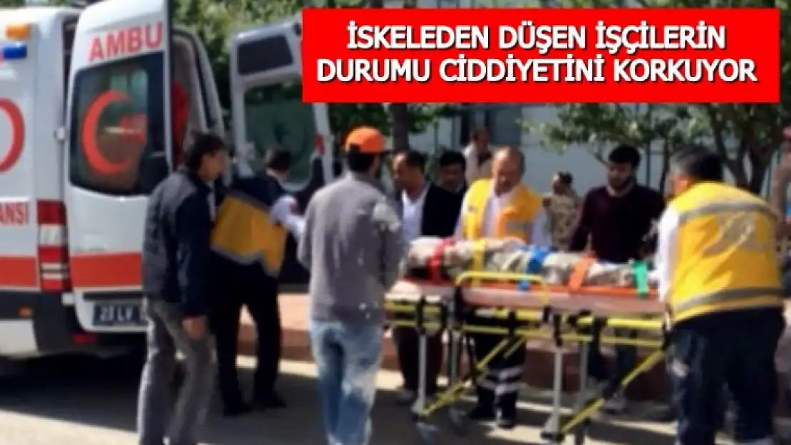2 İşçi Yaralandı