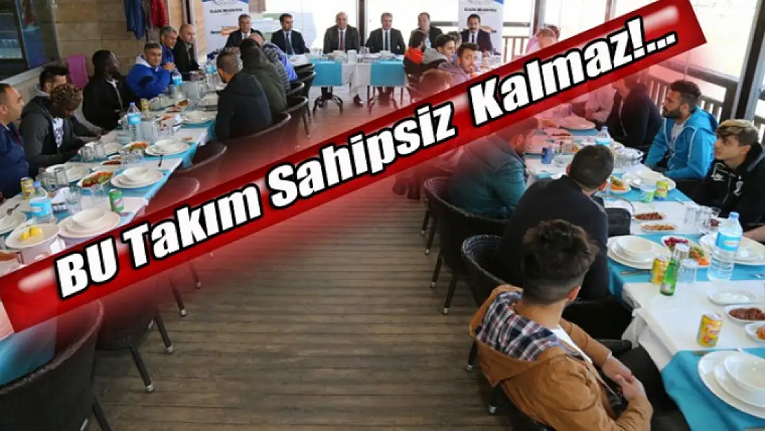 Zorluoğlu ''Bu Takım Sahipsiz Kalmaz.''