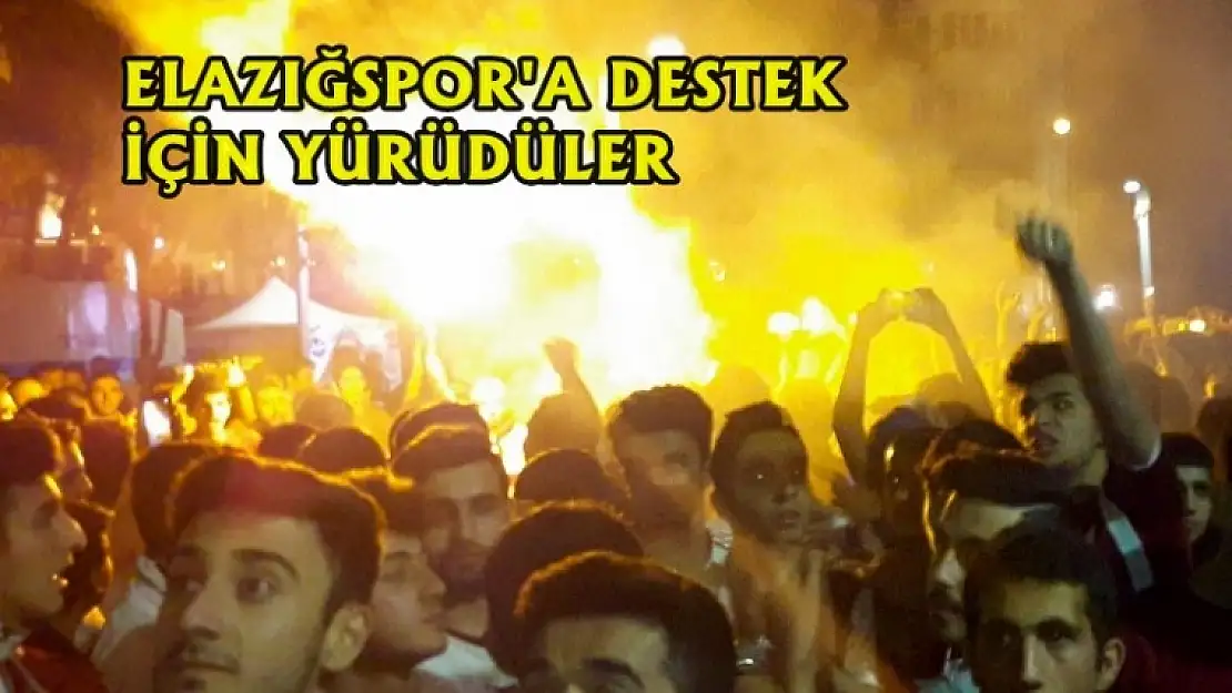 Taraftardan Destek Yürüyüşü