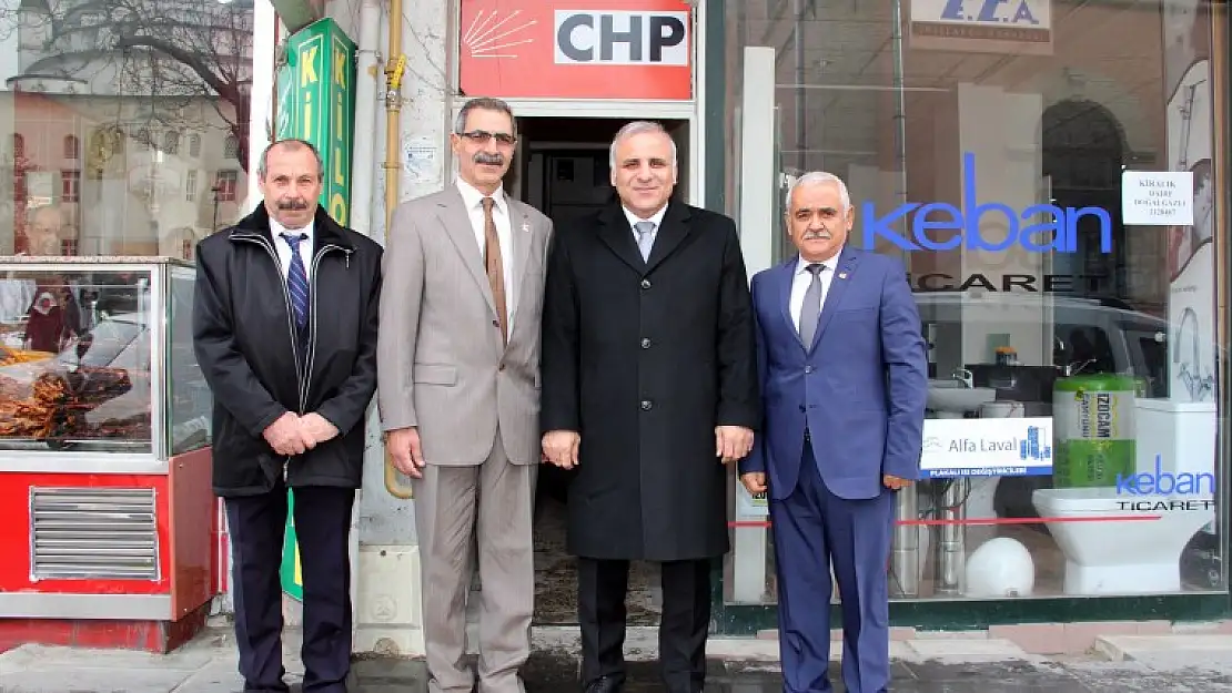 Vali Zorluoğlu CHP İl Yönetimini Ziyaret Etti