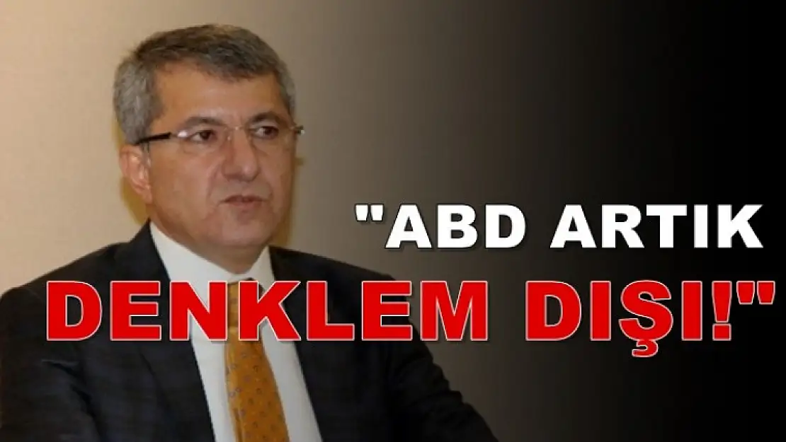 Serdar'dan ABD'ye Sert Tepki