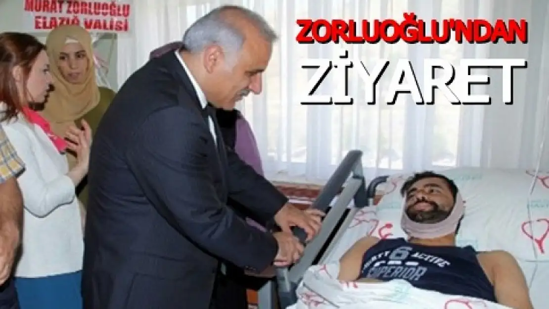 Yaralıları Ziyaret Etti