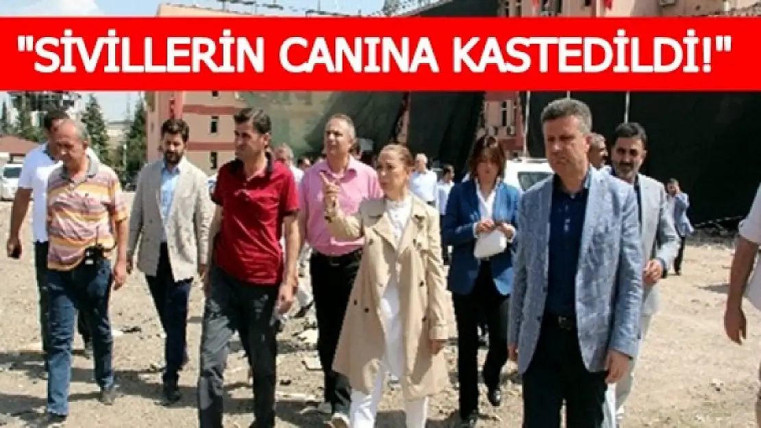 Yaralı Polisleri Ziyaret Etti
