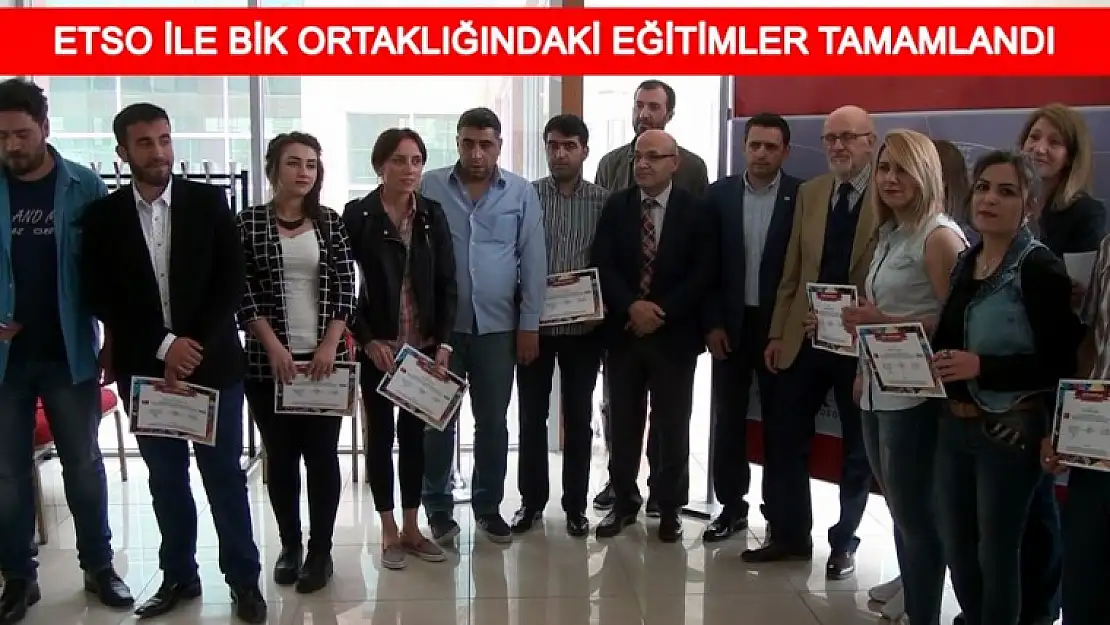 Gazeteciler Sertifika Aldı