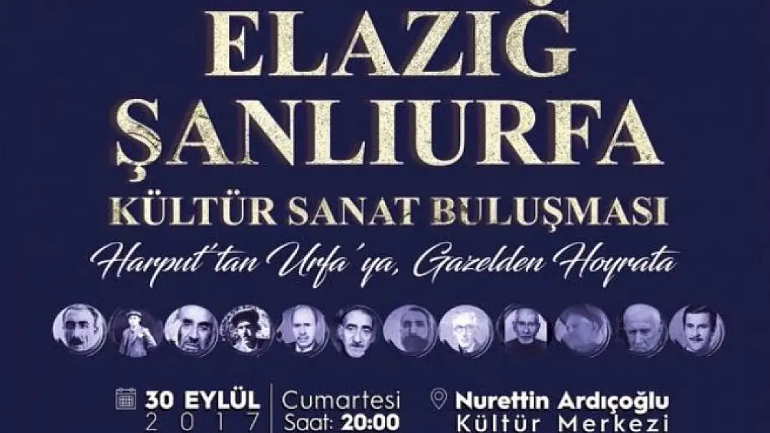 Elazığ Şanlıurfa Kültür Sanat Buluşması