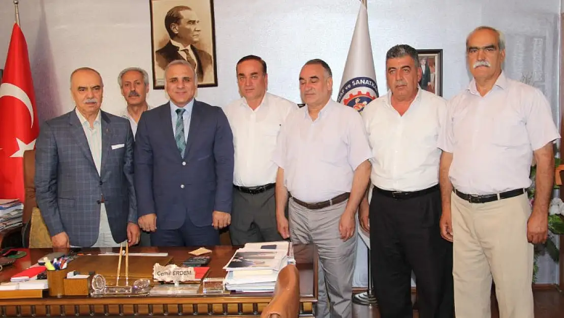 Vali Zorluoğlu'ndan Esnaf Odasına Ziyaret