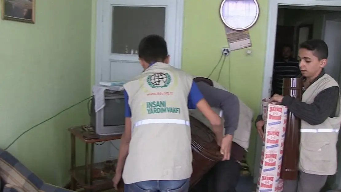 İHH'dan Suriyeli Ailelere Kış Yardımı
