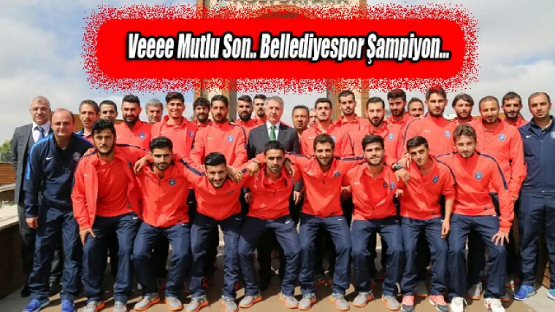 Veee Mutlu Son, Belediyespor Şampiyon...