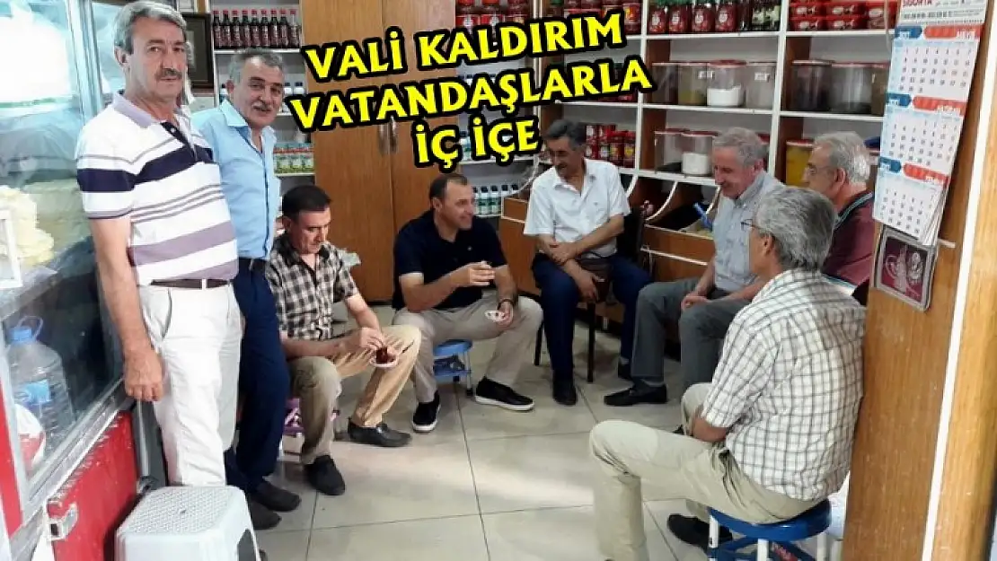 Oturan Değil Çalışan Vali!