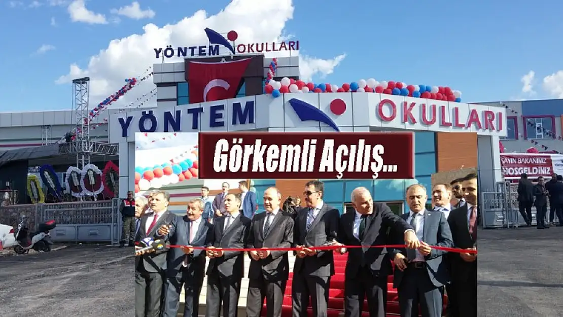 Yöntem Okullarına Görkemli Açılış.