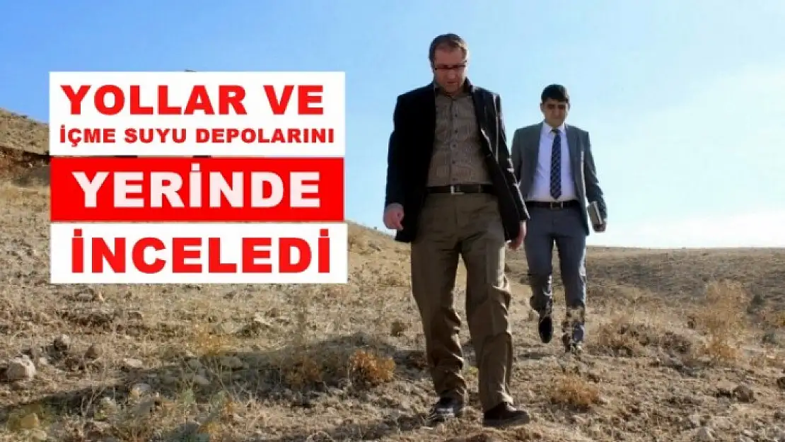 Kaymakam Gündoğdu'dan İnceleme