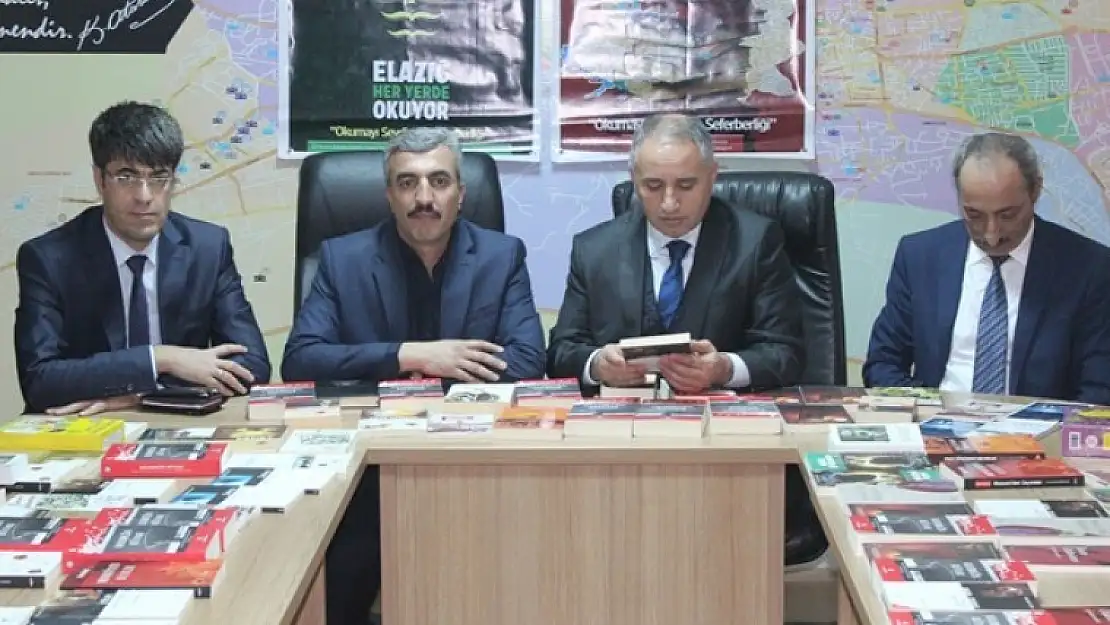 'Elazığ Her Yerde Okuyor' Projesi Büyüyor