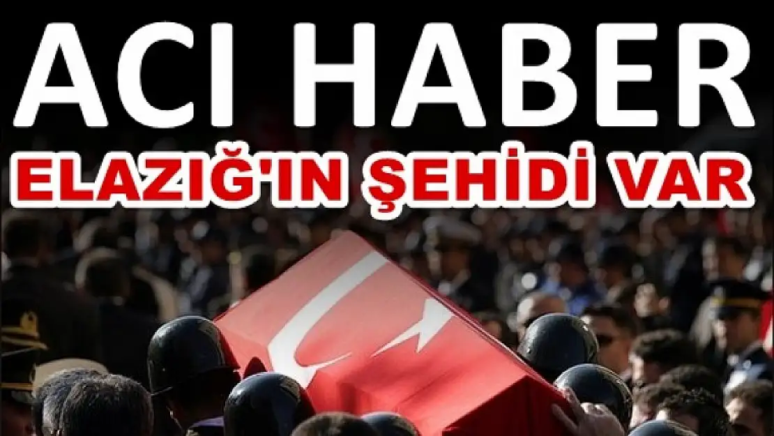 Elazığlı Asker Şehit Oldu
