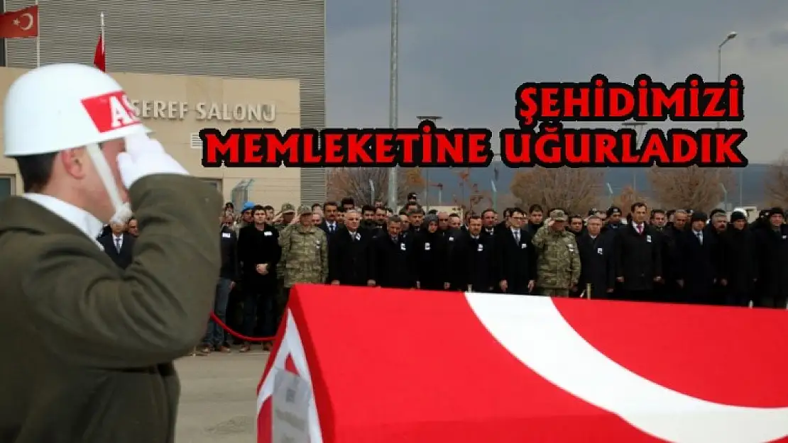 Şehidimizi Tokat'a Uğurladık