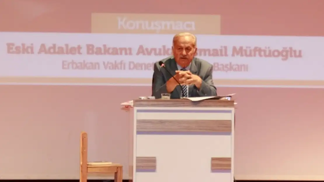 Elazığ Erbakan Vakfından Konferans