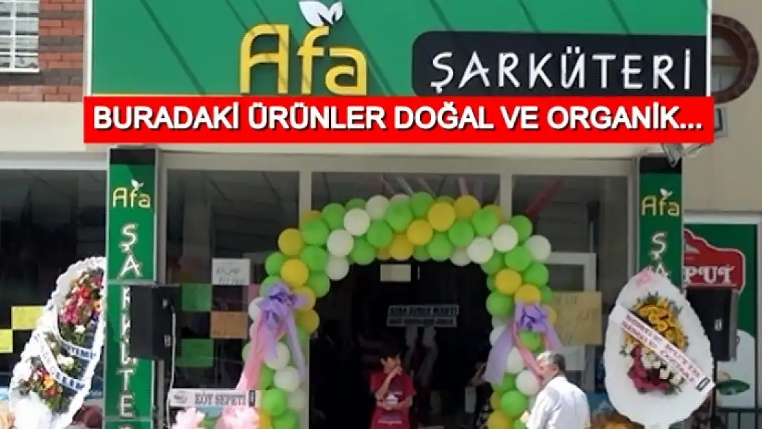 Afa Şarküteri Açıldı