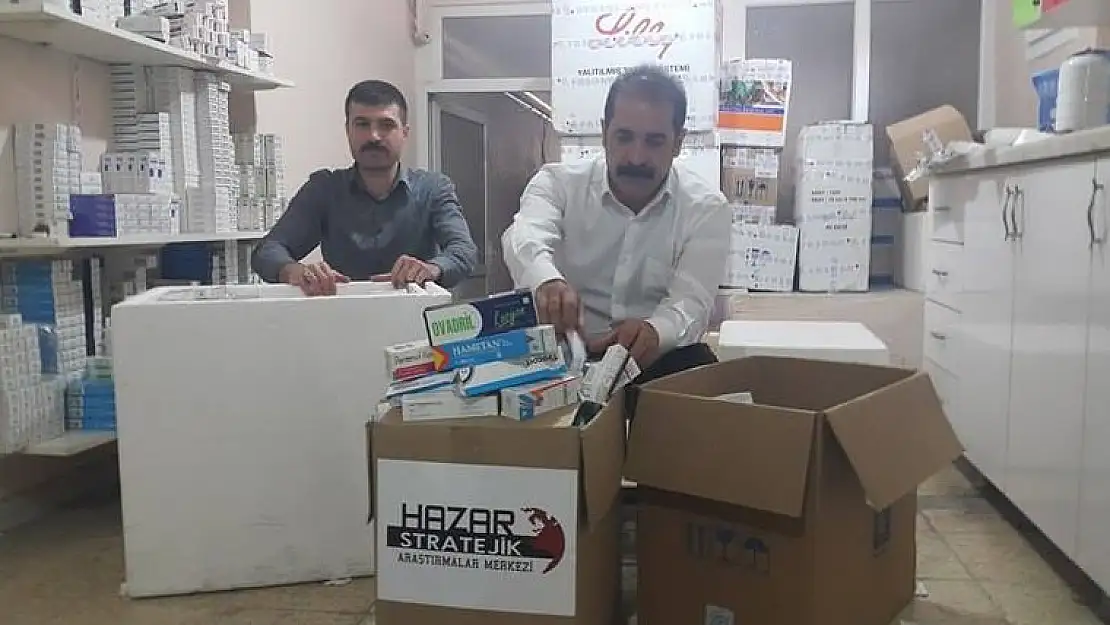 İlaçlar Türkmenlere Ulaştı