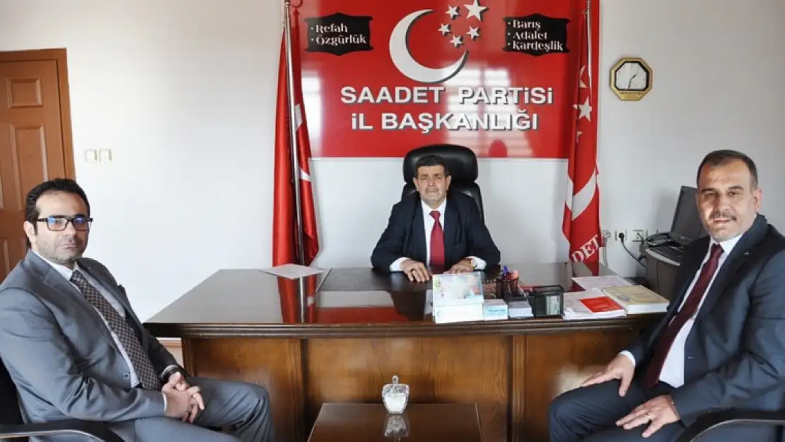 Başkan Alan'dan Saadet Partisi'ne Ziyaret