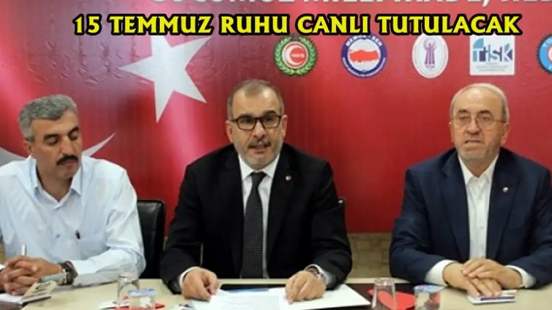 15 Temmuz ile ilgili açıklama yapıldı