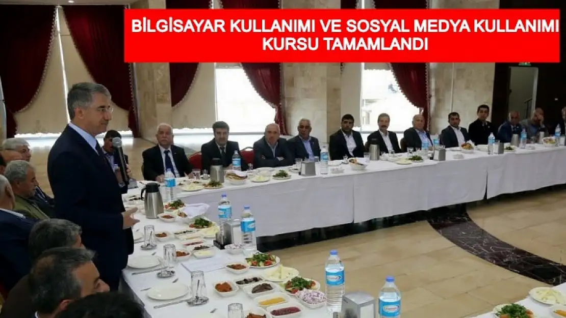 Sertifikaları Verildi