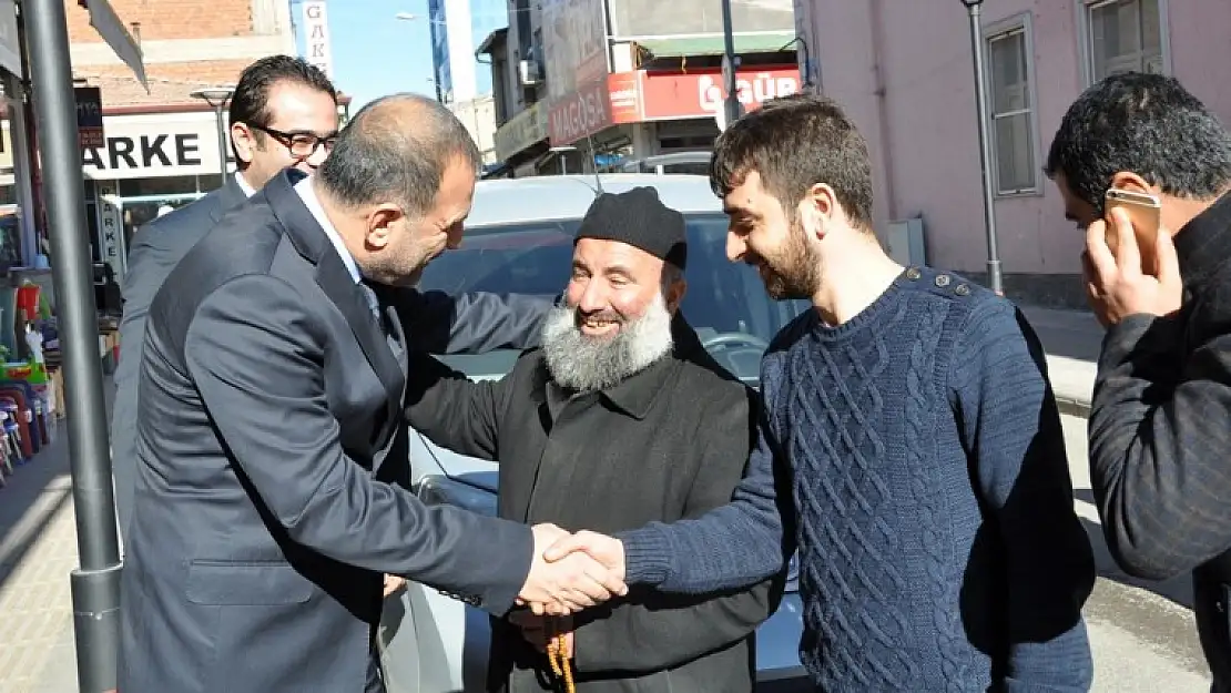 Esnaflardan Başkan Alan'a Büyük İlgi