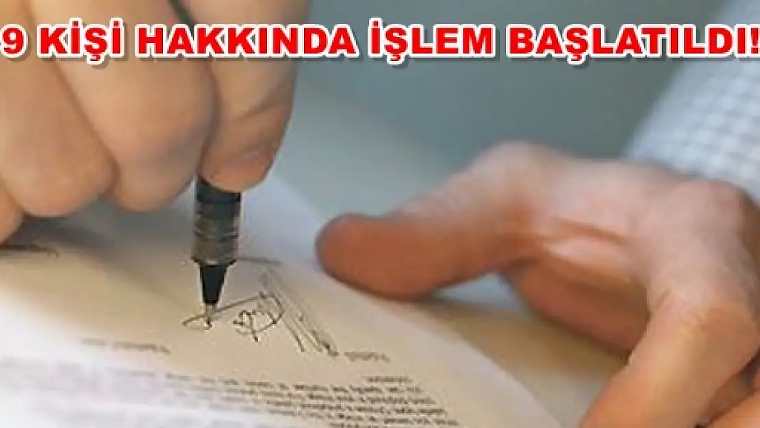 Sahte Evrak Operasyonu