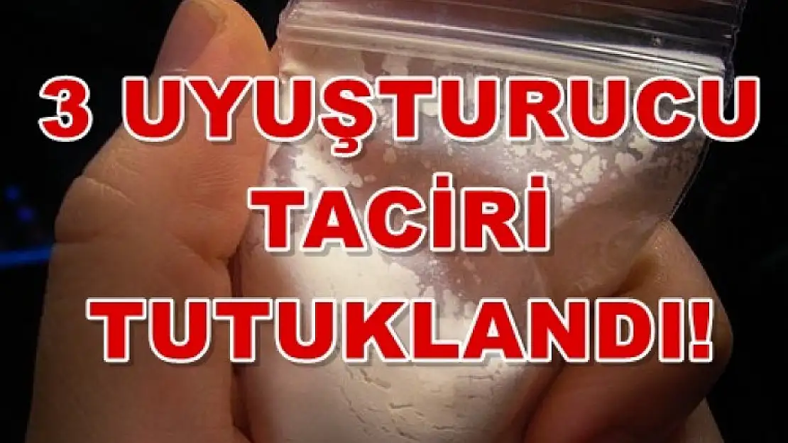Uyuşturucu Operasyonu: 3 Tutuklama